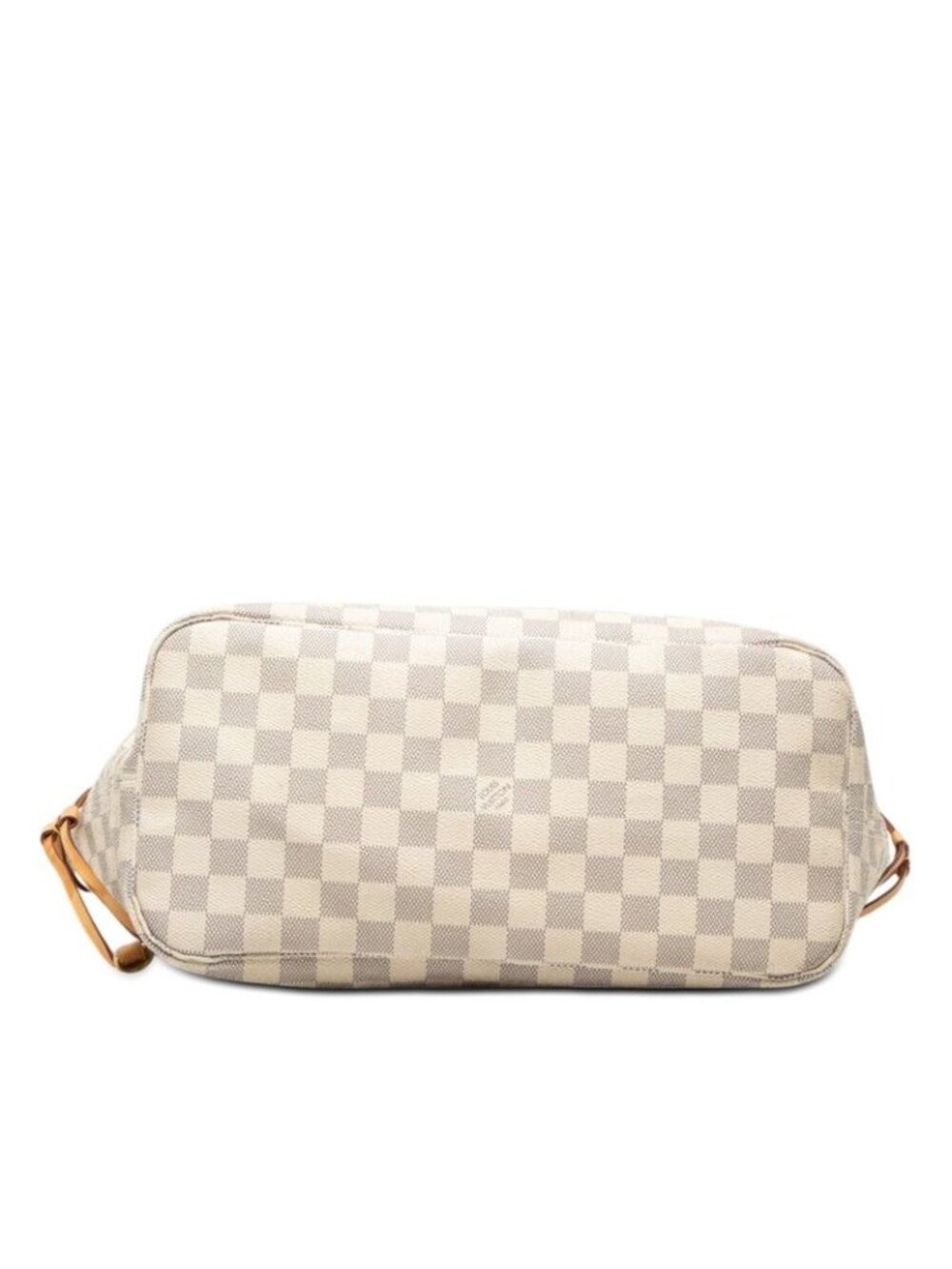 ★SOLD★ Louis Vuitton Damier Azur Neverfull MM Tote Shoulder Bag White Ivory - Picture 3 of 6